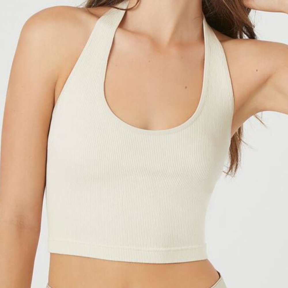 Forever 21 - Cropped Halter Top; Size S/M (NWT)